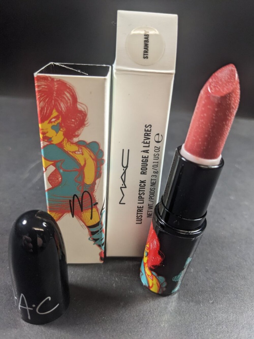 MAC Strawbaby Lustre Lipstick - Fafi Collection